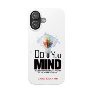 Colorful Slim Phone Case, Inspirational Quote Case, Doctor Gift, Unique Phone Cover, Ideal for Birthdays, Encouragement Gifts